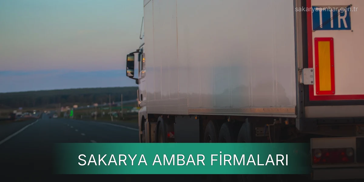 İstanbul Sakarya Ambar Firmaları